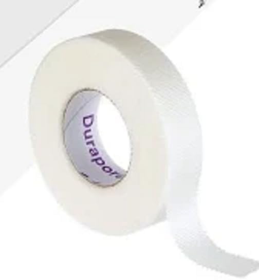 3M Durapore Silk-Like Cloth Medical Tape, 1/2 Inch x 10 Yard, White, 3M 1538-0, 1 Count