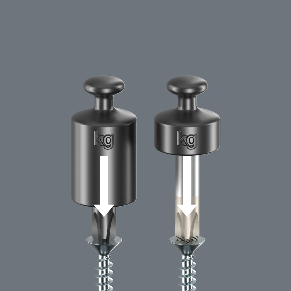 Wera 05105650001 334/6 RACK SCREWDRIVER SET KRAFTFORM PLUS LASERTIP AND RACK 6 PIECES