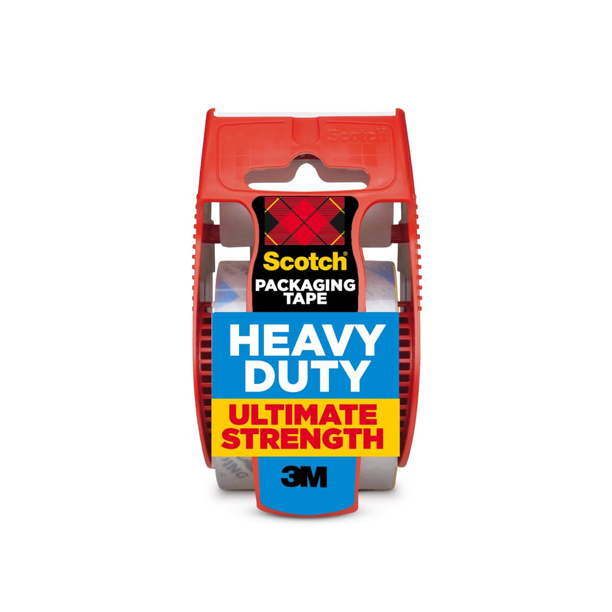 Scotch Heavy Duty Shipping Packing Tape, Clear, 1.88 in. x 27.7 yd.