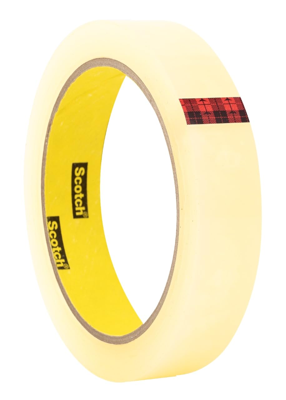 Scotch Brand Transparent Tape, 3/4 x 2592 Inches, 3 Inch Core, 2 Rolls