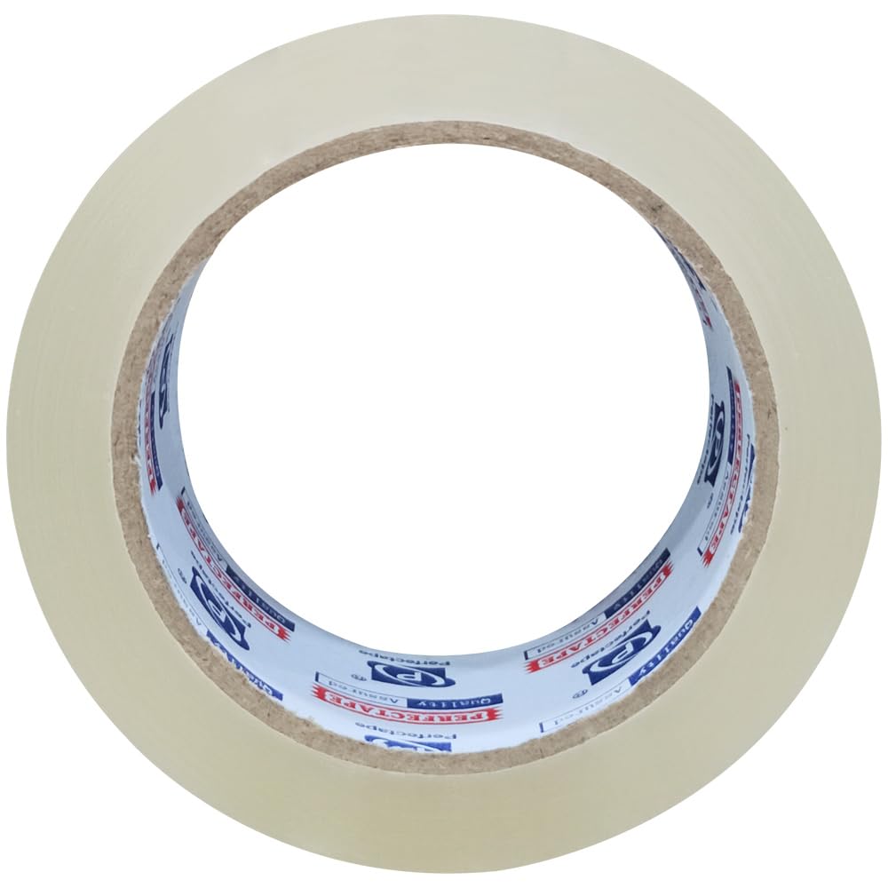 P PERFECTAPE Heavy Duty Packing Tape 6 Rolls, Clear, 2.7 mil, 1.88" x 60Y