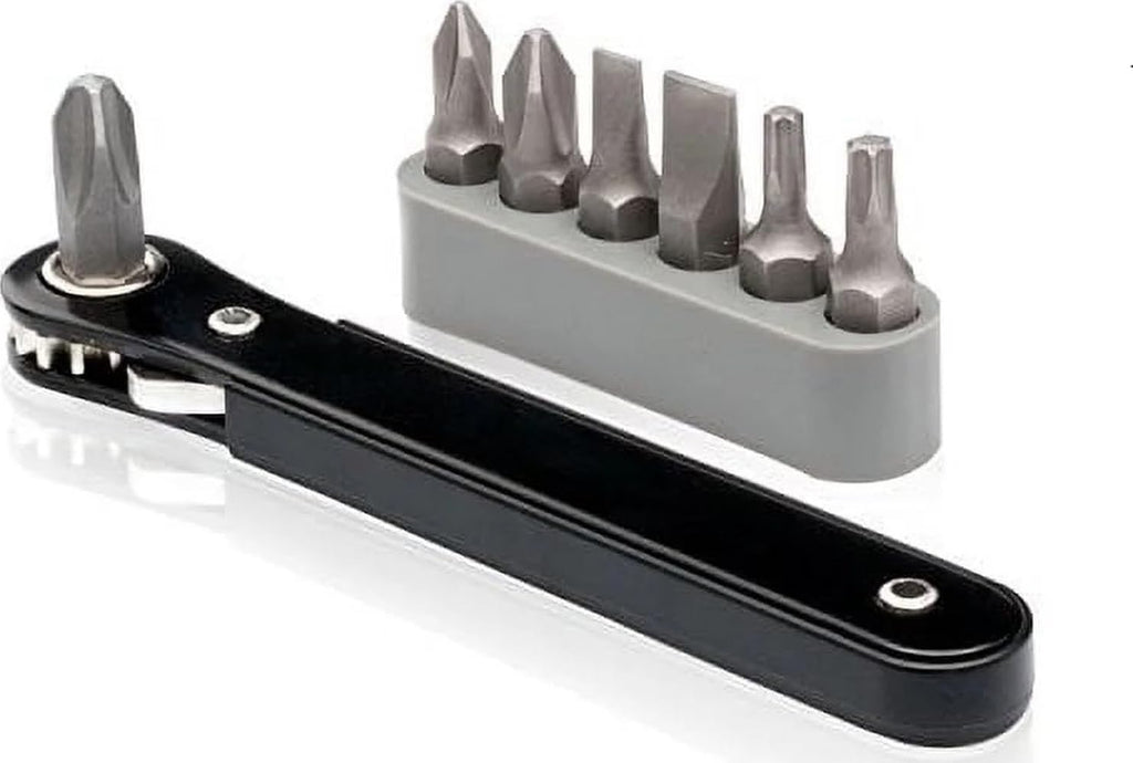 NEIKO 01378A Magnetic Screwdriver Set | 10 Piece | Phillips & Flathead | Heat Treated Chrome Vanadium Steel | Slotted Head Tip with Non-Slip Cushioned Handle Grips | Small Screw Driver Tool Kit