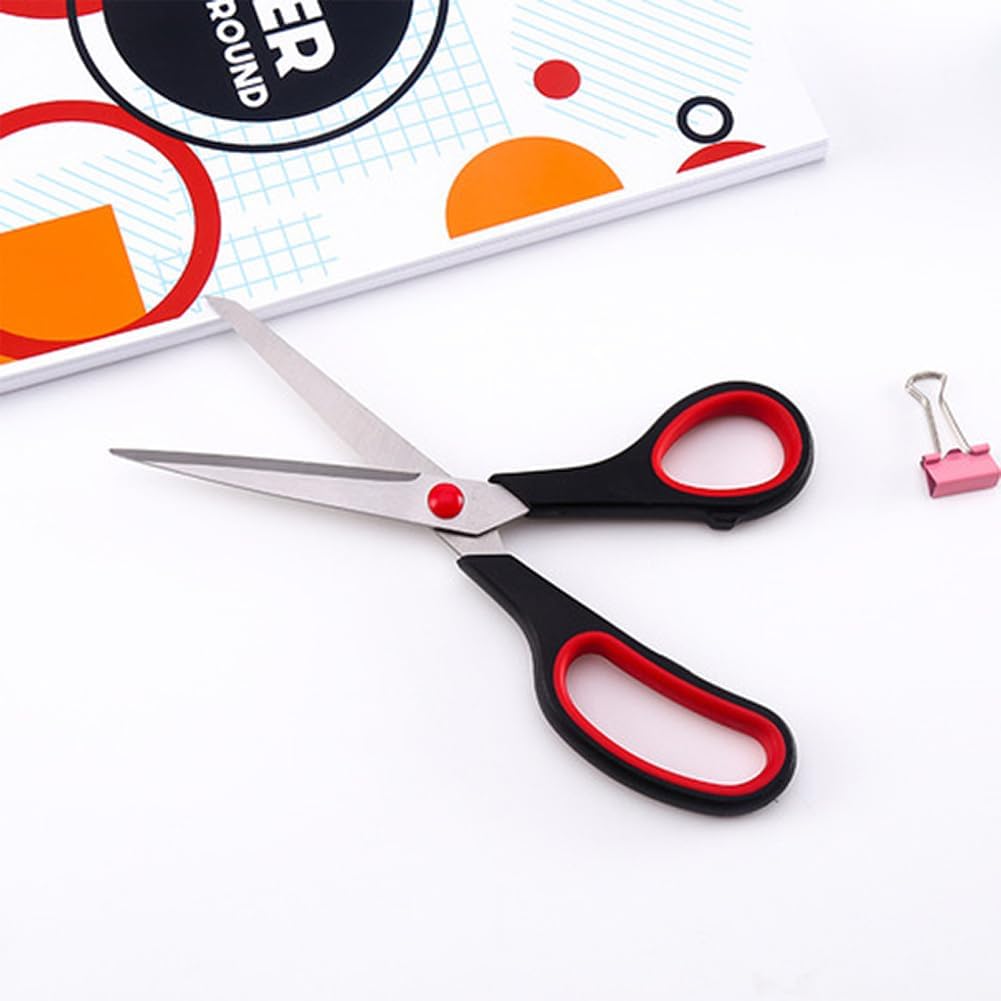 Scissors, 2 Pack 7.5 inch Scissors for Office and Home, Scissor All Purpose for School Fabric Craft Supplies Use