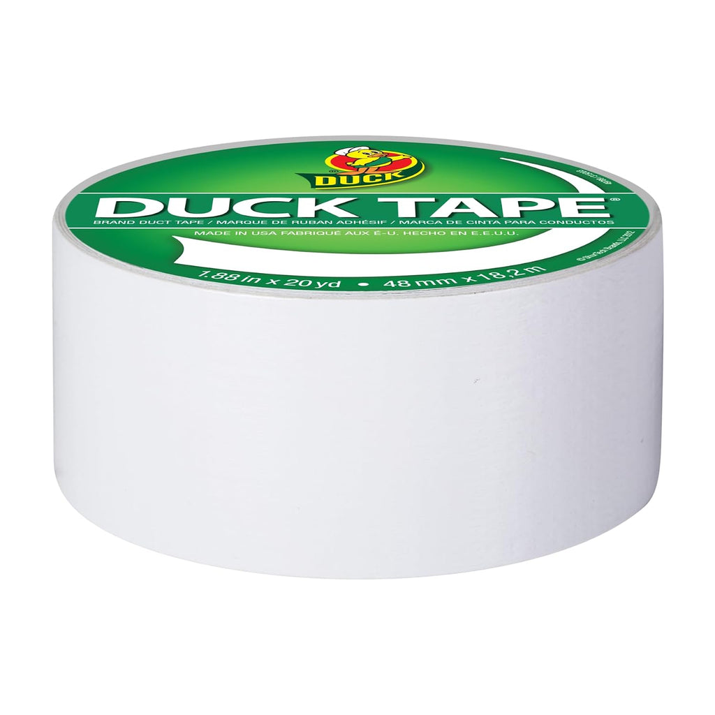 Duck 1265015 1.88" x 20 yd Winking Tape, Single Roll, White