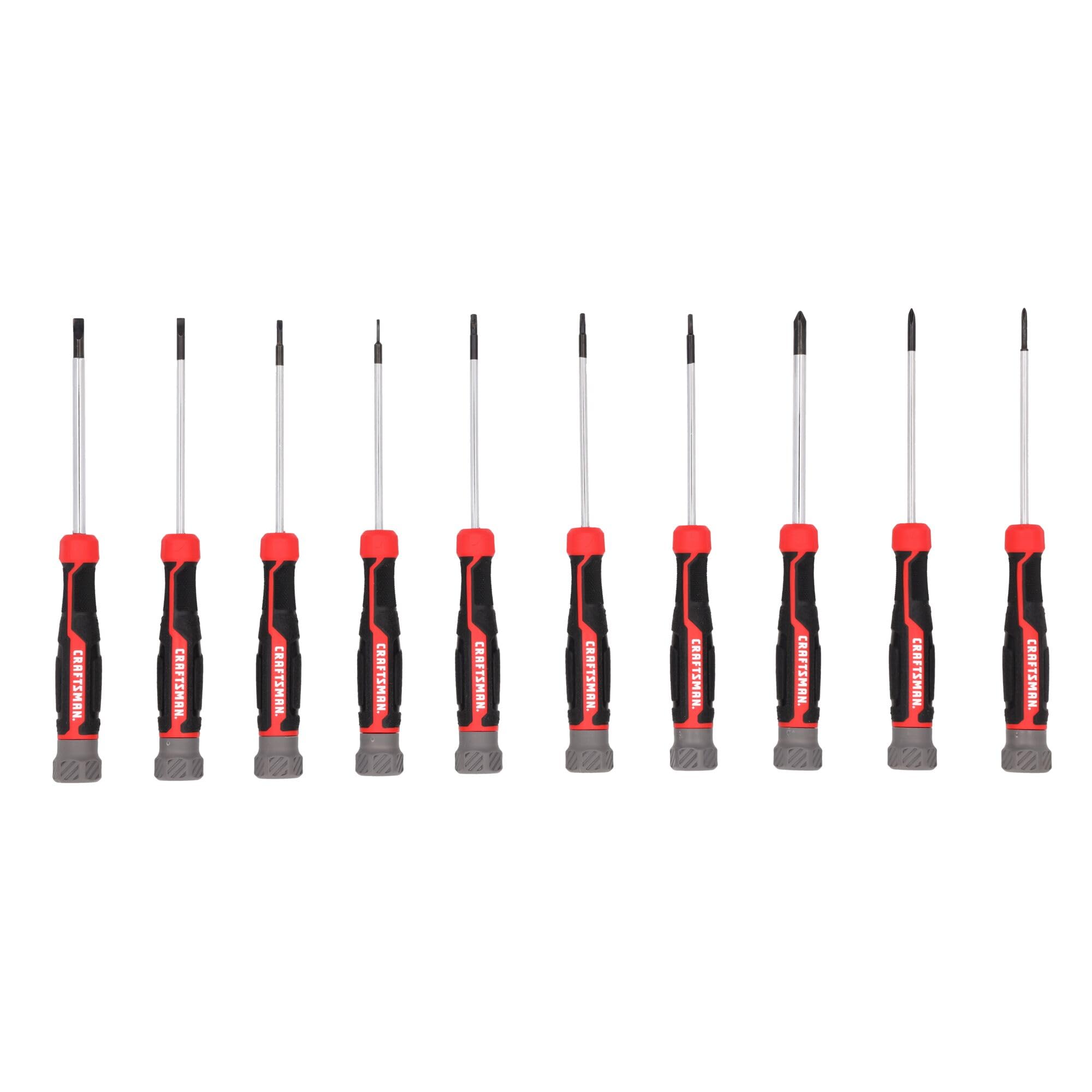 CRAFTSMAN Screwdriver Set, Precision, 10Piece (CMHT65070)