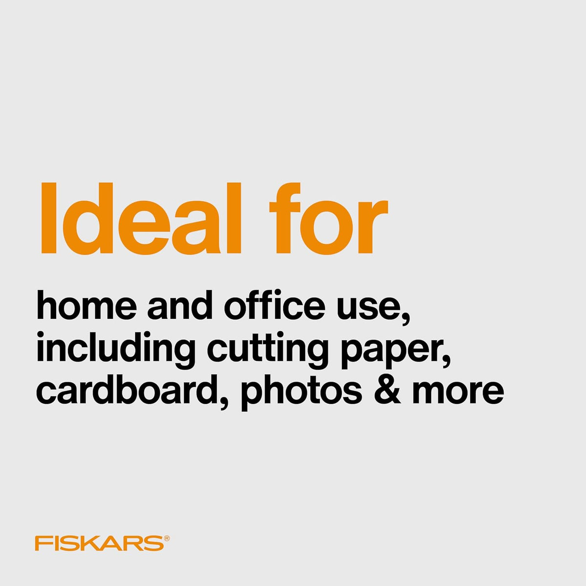 Fiskars 8" Everyday Titanium SoftGrip All Purpose Scissors, 2-Pack
