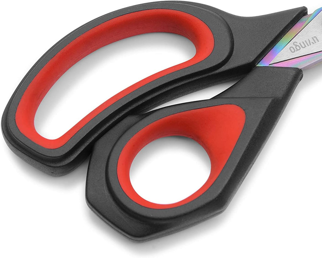 LIVINGO Fabric Scissors 9.5" Professional Tailor Heavy Duty Sewing Shears