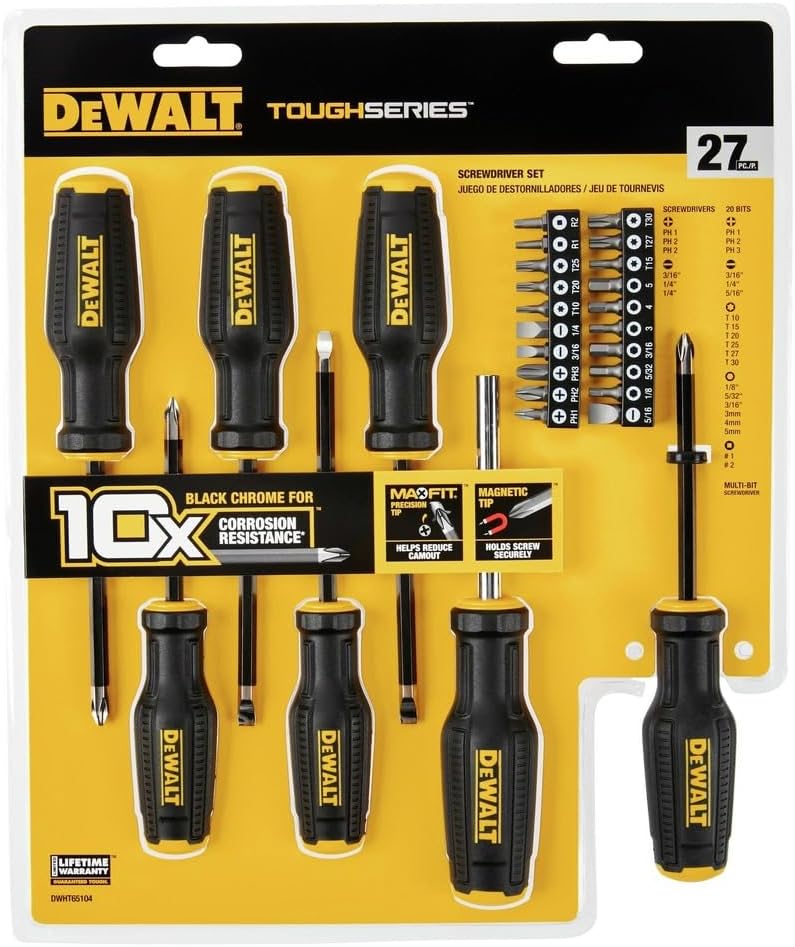 DEWALT - Toughseries Screwdriver Set 27Pc