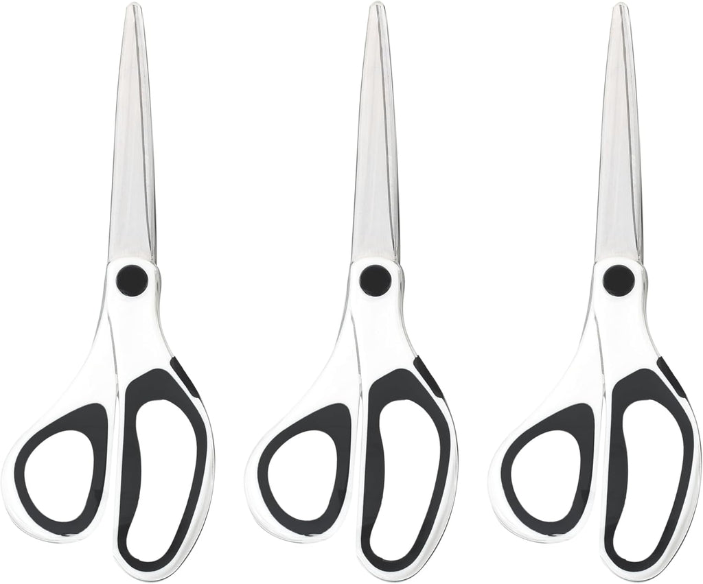 Scotch 8" Precision Scissors, 3 Pack