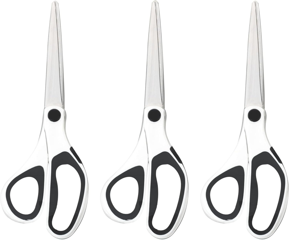 Scotch 8" Precision Scissors, 3 Pack