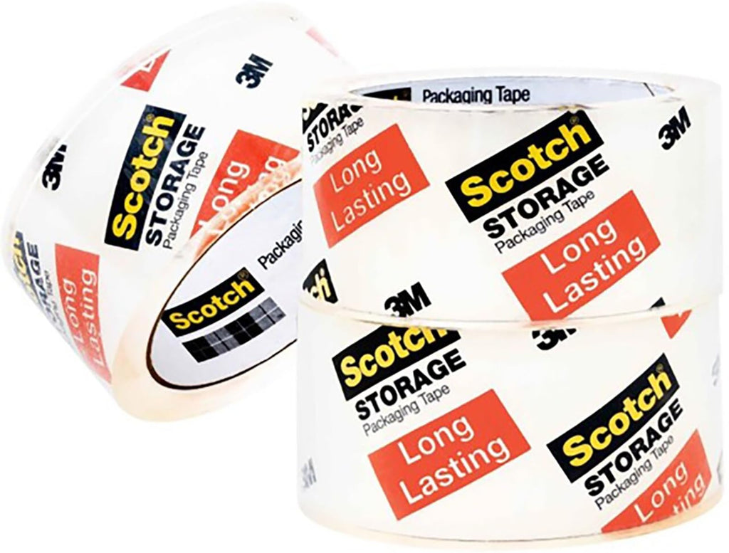 Scotch Long Lasting Storage Packaging Tape, 1.88 in x 38.2 yd, 3" Core