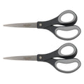 Fiskars 8" Non-Stick Titanium SoftGrip All Purpose Scissors for Office