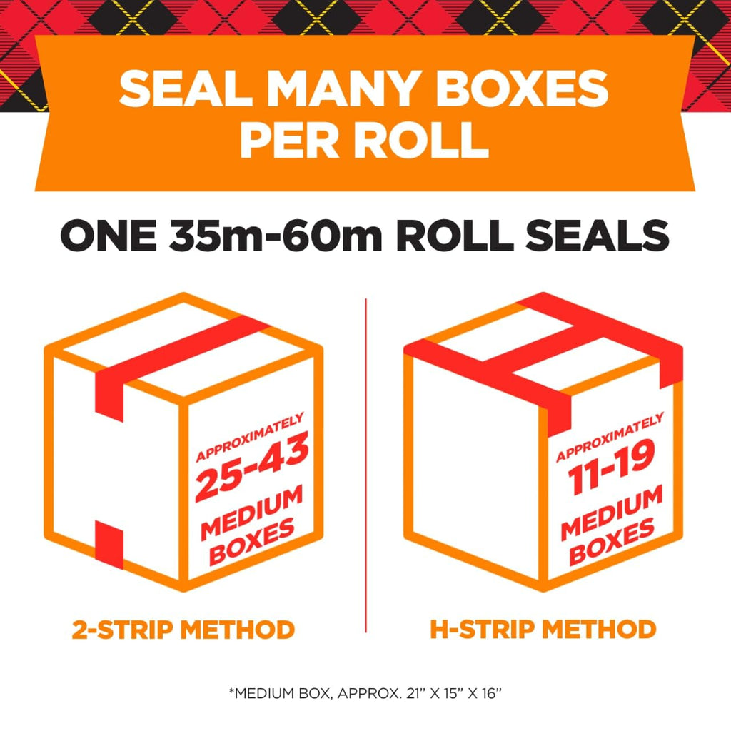 Scotch Long Lasting Storage Packaging Tape, 1.88 in x 38.2 yd, 3" Core