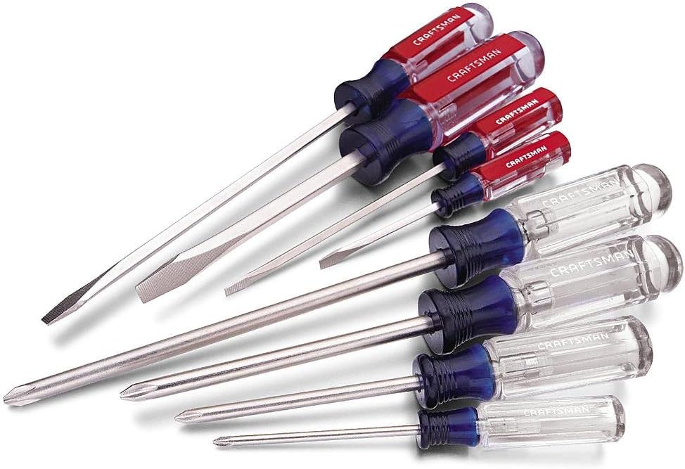 Craftsman 8 Piece Phillips and Slotted Set, 9-47136