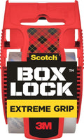 Scotch Box Lock Packing Tape, Clear, 1.88 in. x 22.2 yd., 6 Rolls