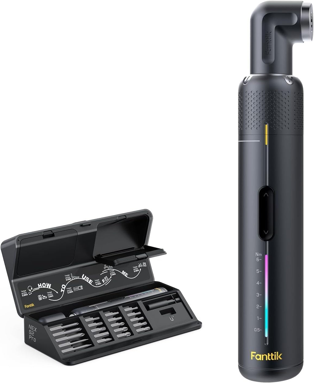 Fanttik S2 Pro Electric Screwdriver, Cordless Screwdriver Set(Space Grey)