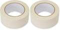 Lichamp Wide Masking Tape 2 inches, 1pc General Purpose Beige Masking Tape White Masking Paper, 1.95 inches x 55 Yards