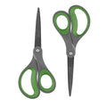 LIVINGO Scissors All Purpose Heavy Duty 8" Office Titanium Non Stick 2 Pack