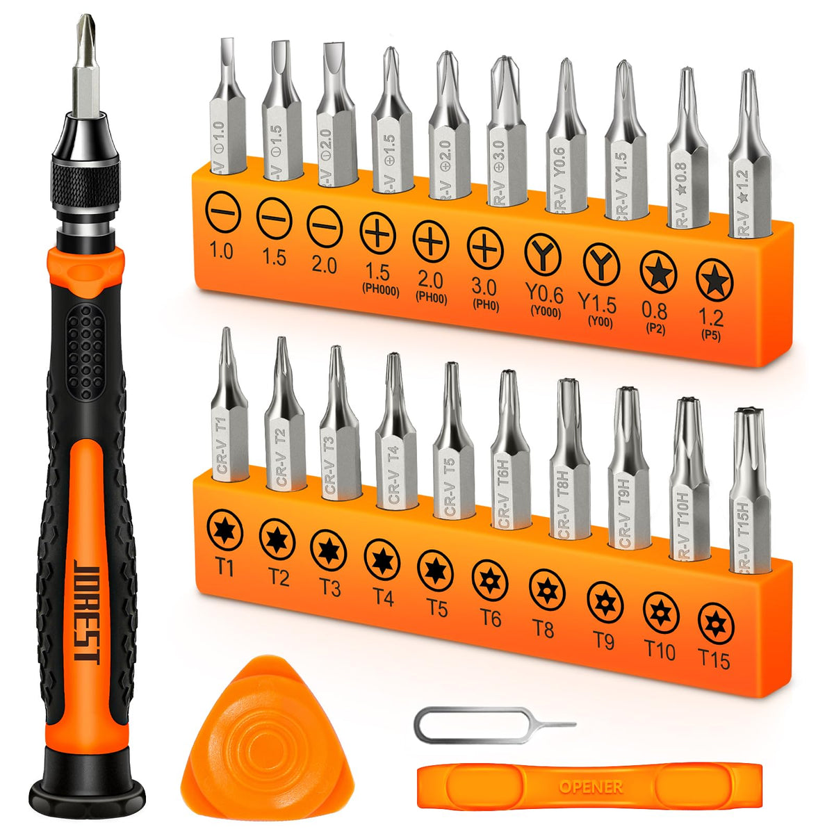 JOREST 152 in 1 Precision Screwdriver Set, Mini Screwdriver Tool Kit