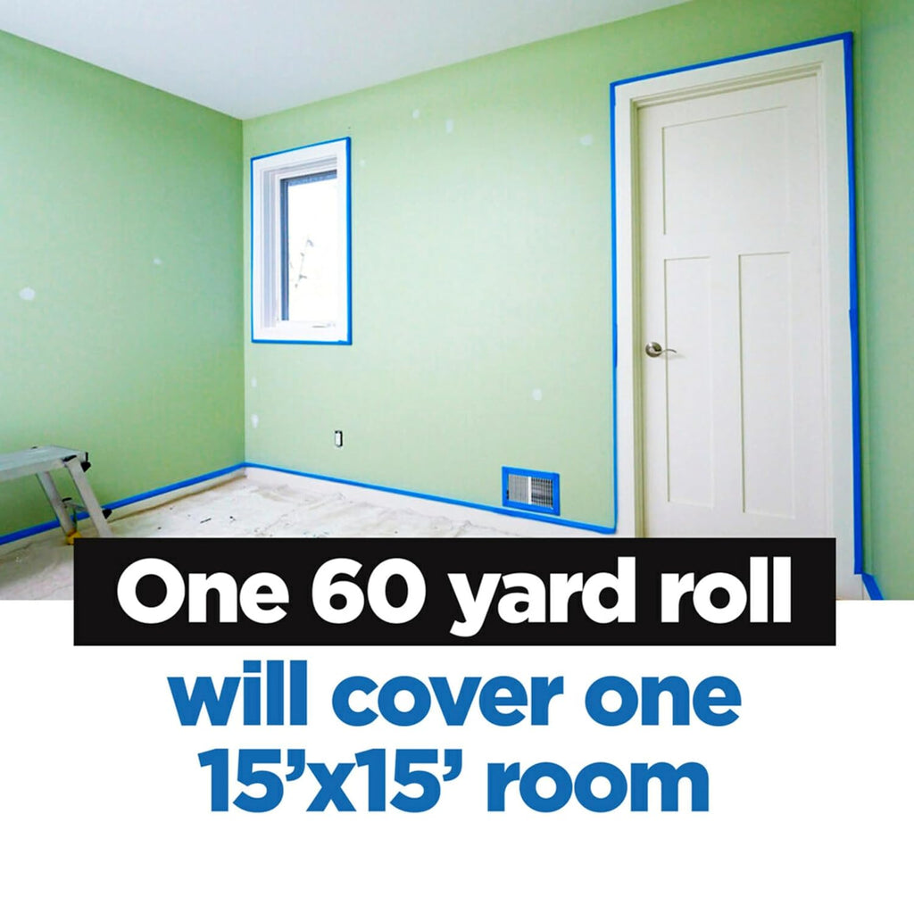 ScotchBlue Original Multi-Surface Painters Tape, 1 Inch Wide (0.94 in. x 60 Yds), 1 Roll, Blue Paint Tape Protects Surfaces and Removes Easily, Masking Tapes for Indoor and Outdoor Use (2090-24NC)