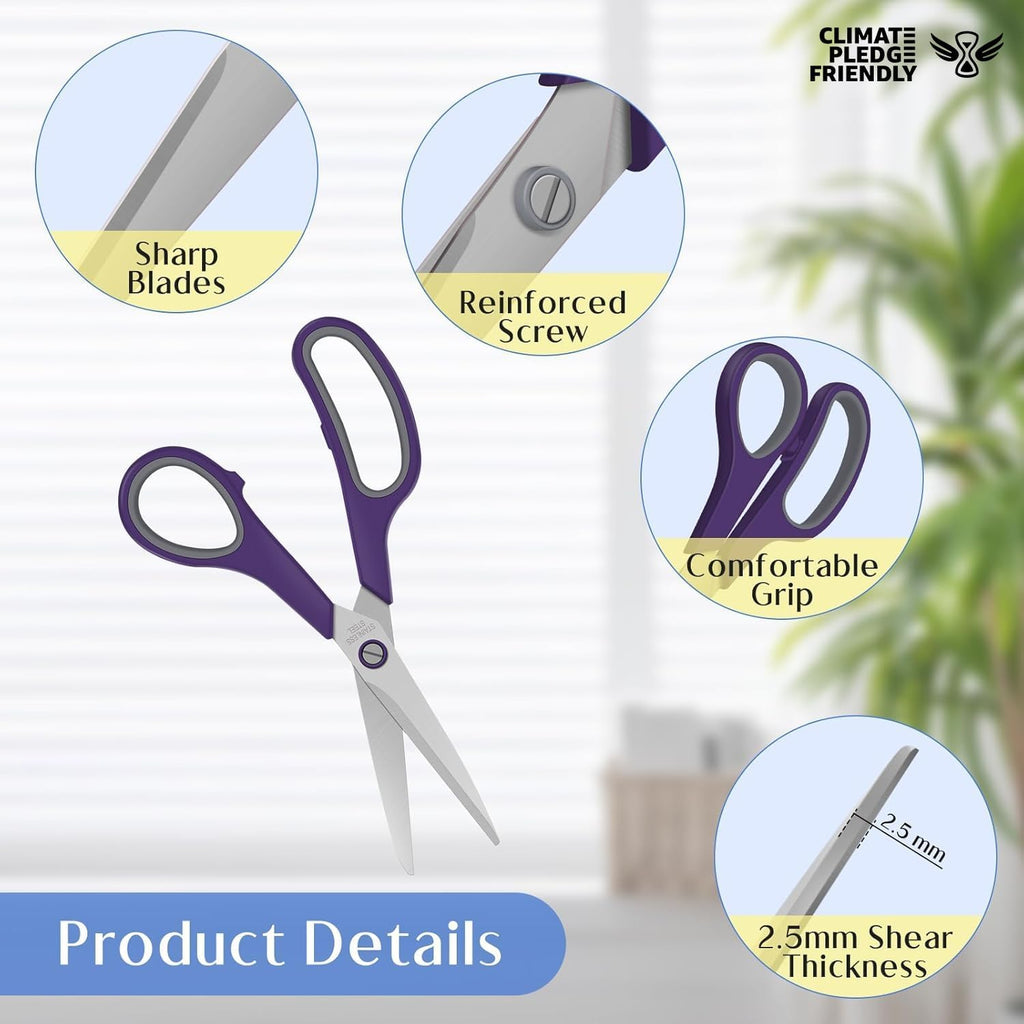 Scissors All purpose Heavy Duty for Office School Kitchen Crafts