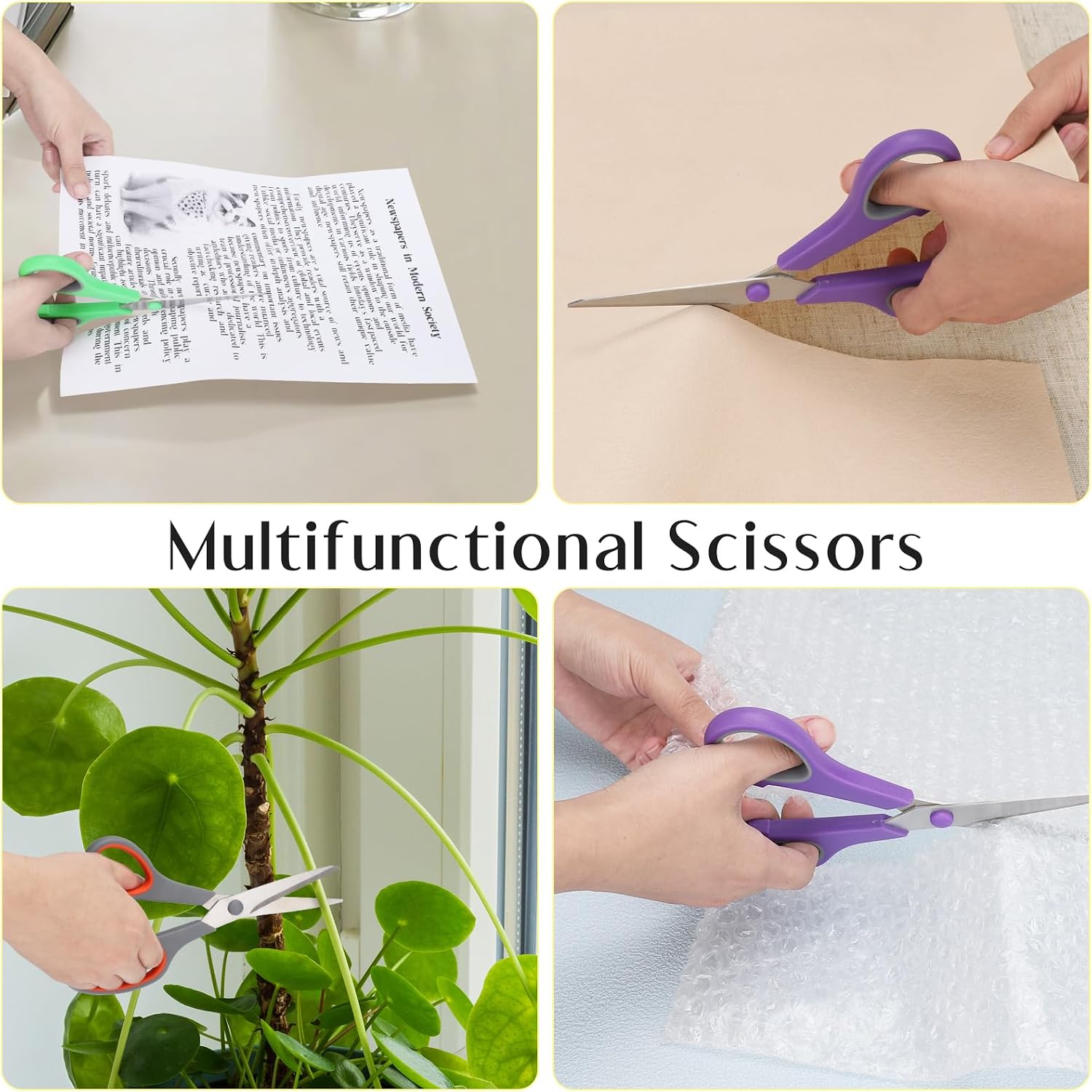 Scissors All purpose Heavy Duty for Office School Kitchen Crafts