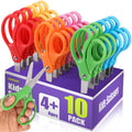 BURVAGY 36 Pack 5" Kids Scissors Safety Children Small Scissors for School
