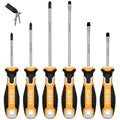 86-Piece Magnetic Screwdriver Set, Torx/Slotted/Phillips Precision Screwdrivers, SAE & Metric Magnetic Nut Driver Set, Screwdriver Bits, Bit Holder with Sturdy Tool Box