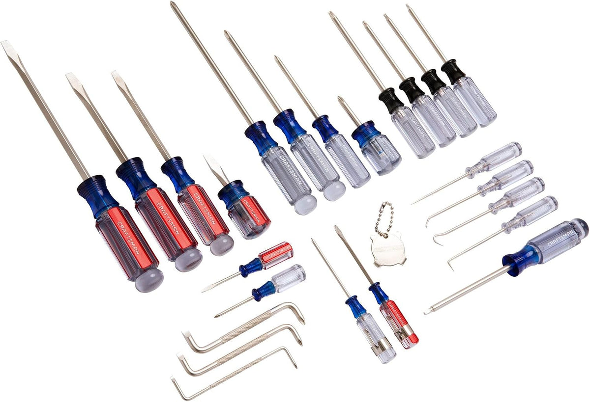 CRAFTSMAN Screwdriver Set, Assorted, 25-Piece (CMHT65046)