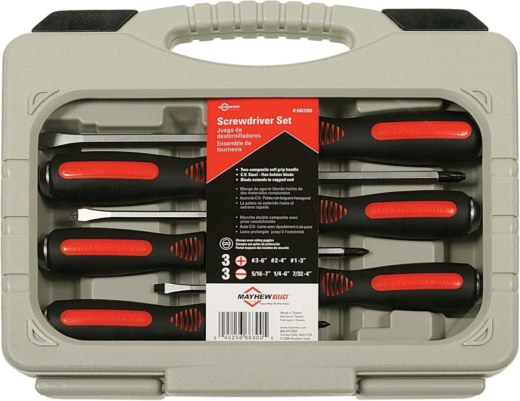 Mayhew Select 66306 Cats Paw Screwdriver Set, 10-Piece