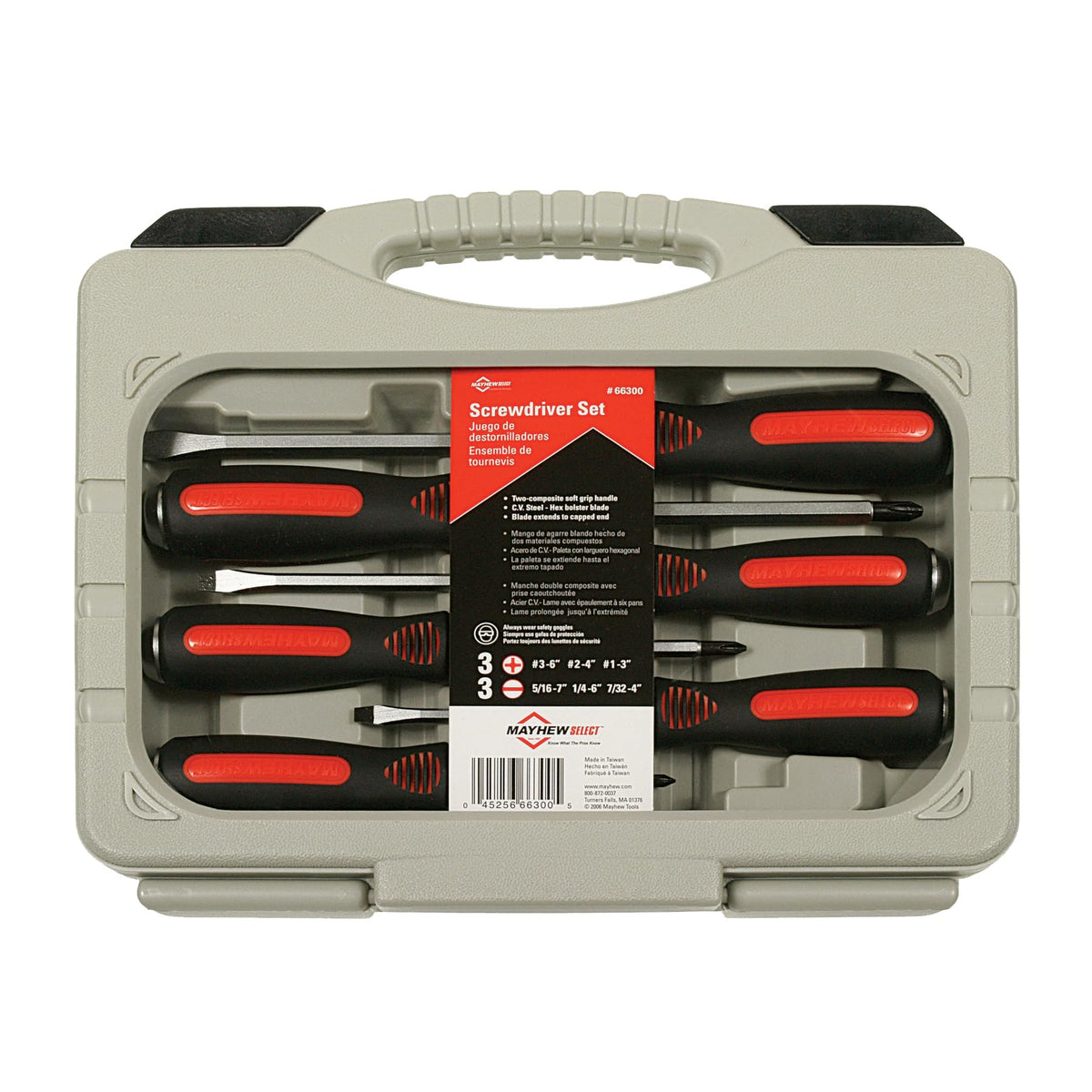 Mayhew Select 66306 Cats Paw Screwdriver Set, 10-Piece