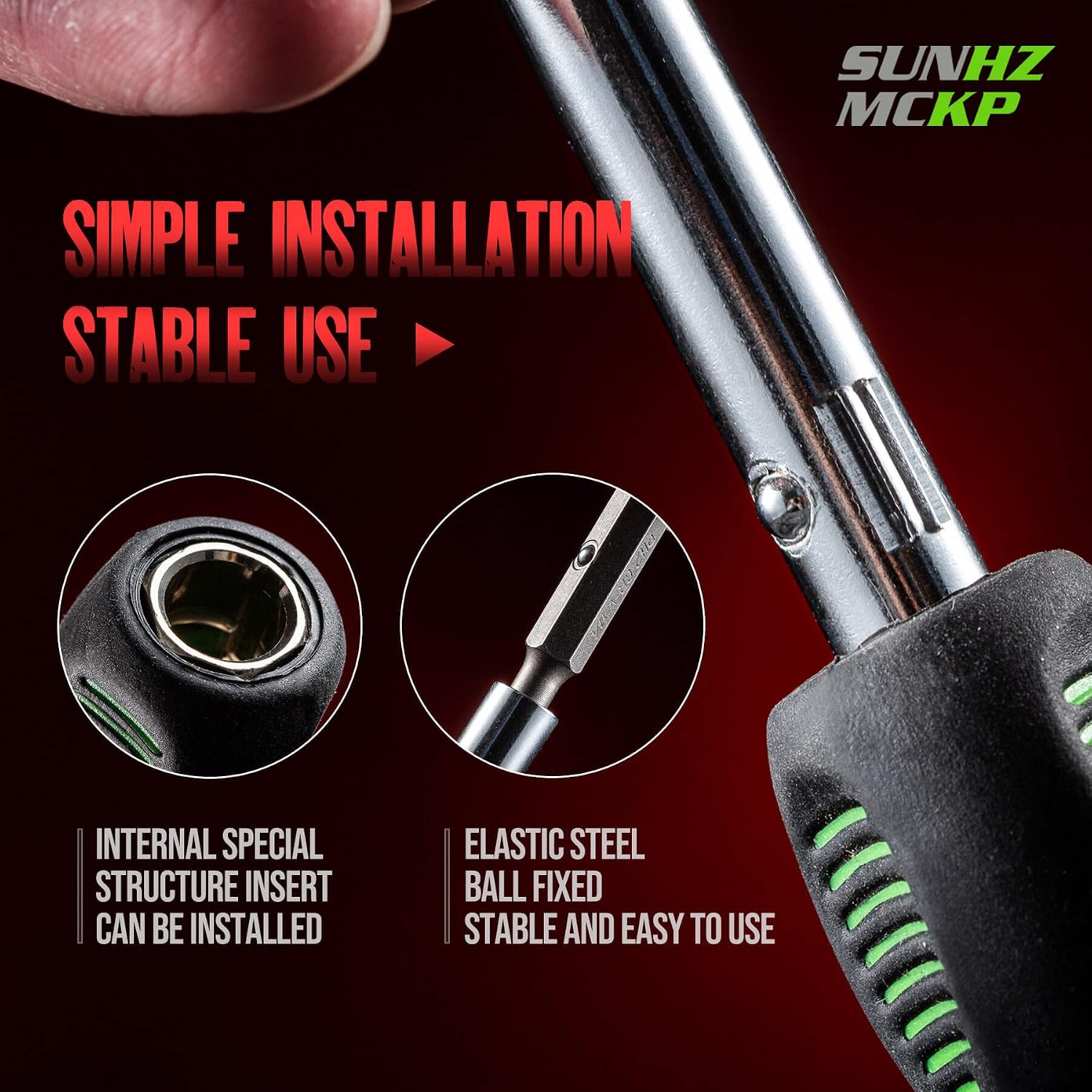 SUNHZMCKP 8 in 1 Screwdriver, Portable multi-purpose screwdriver set，High-Strength Bits, Phillips, Slotted, Torx，Suitable for outdoor and daily repair tools,Practical hand tools
