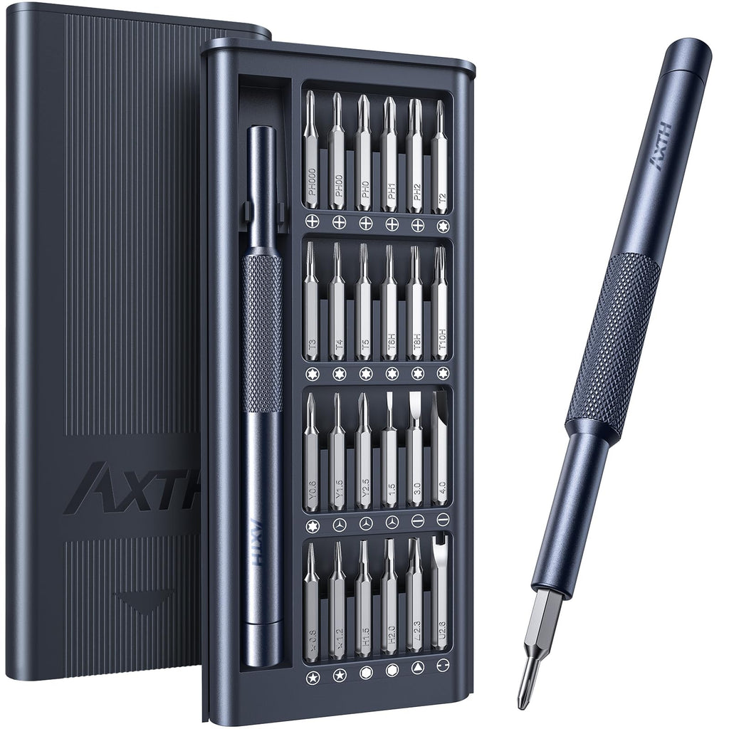 AXTH 25-in-1 Small Precision Screwdriver Set, Professional Mini Repair Tool