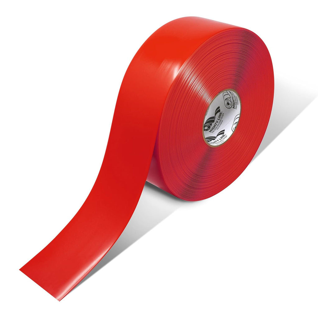 Mighty Line 3RR Floor Tape 3-Inch by 100-Feet, Red