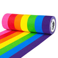 Craftzilla Rainbow Colored Masking & Painters Tape, 7 Rolls, 1in x 10 Yds