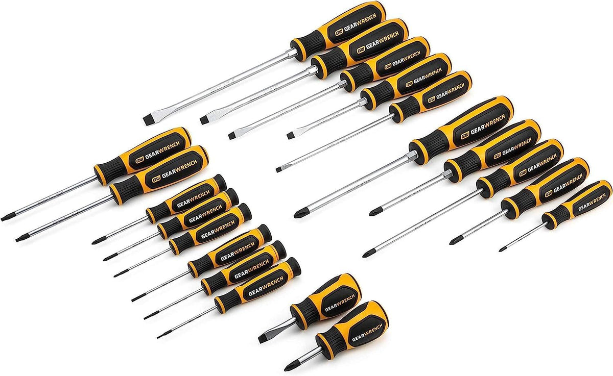 GEARWRENCH 20 Piece Phillips/Slotted/Torx Screwdriver Set | 80066H