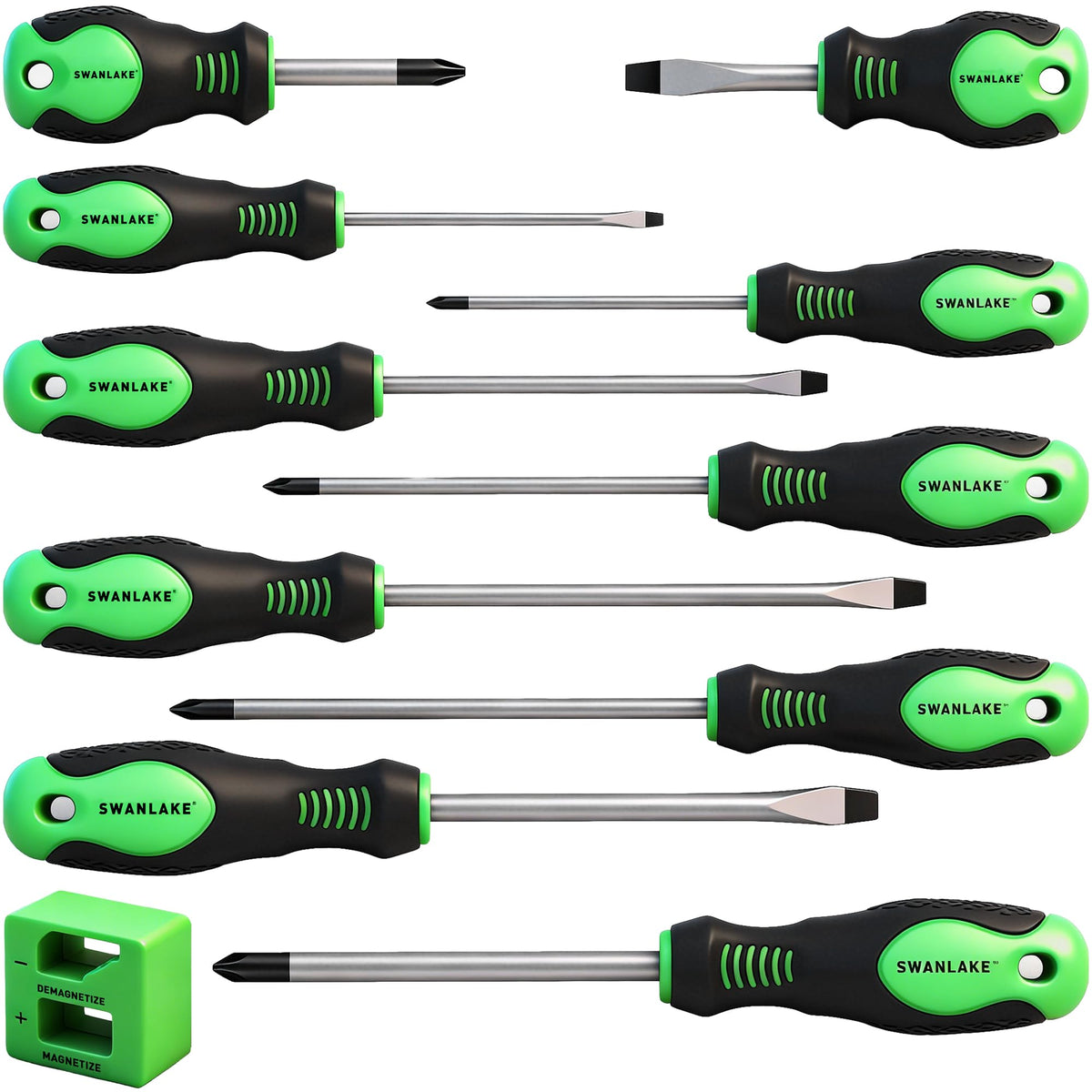 118-Piece Magnetic Screwdriver Set with Plastic Racking, Precision Screwdrivers, Magnetizer, Demagnetizer, Nut Drivers, Ratchet Handles, Allen Keys, Sockets & More - DIY Tools & Gift for Men