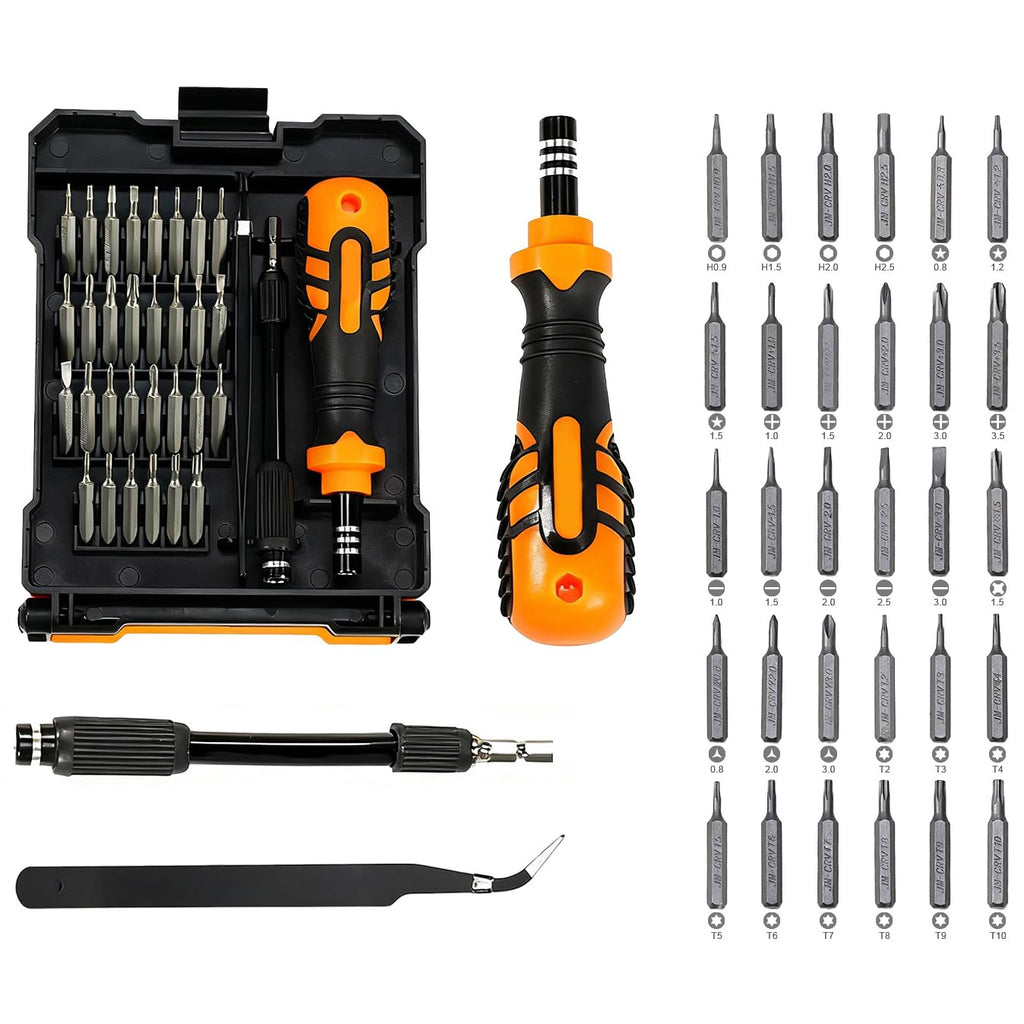 Precision Ratchet Screwdriver Set, JAKEMY 69 in 1 Household Screwdriver Home Repair Tool Kit, Disassemble Magnetic Rotating Ratchet Screwdriver Kit for Furniture/Car/Computer/Electronics Maintenance