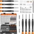 JOREST Eyeglass Repair Kit, Sunglasses/Glasses Repairing Tool including Small Screws, Nose Pads and Screwdrivers, Eyeglass Fixing Kit; Christmas gift for people who wear glasses(Men/Women Him/Her)