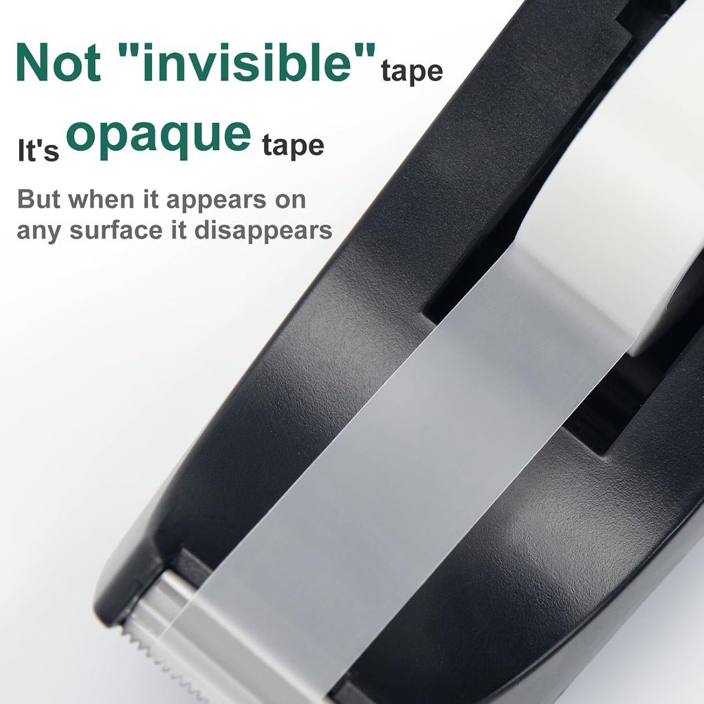 OWLKELA 12 Rolls Matte Adhesive Tape, 0.7" x 1000"