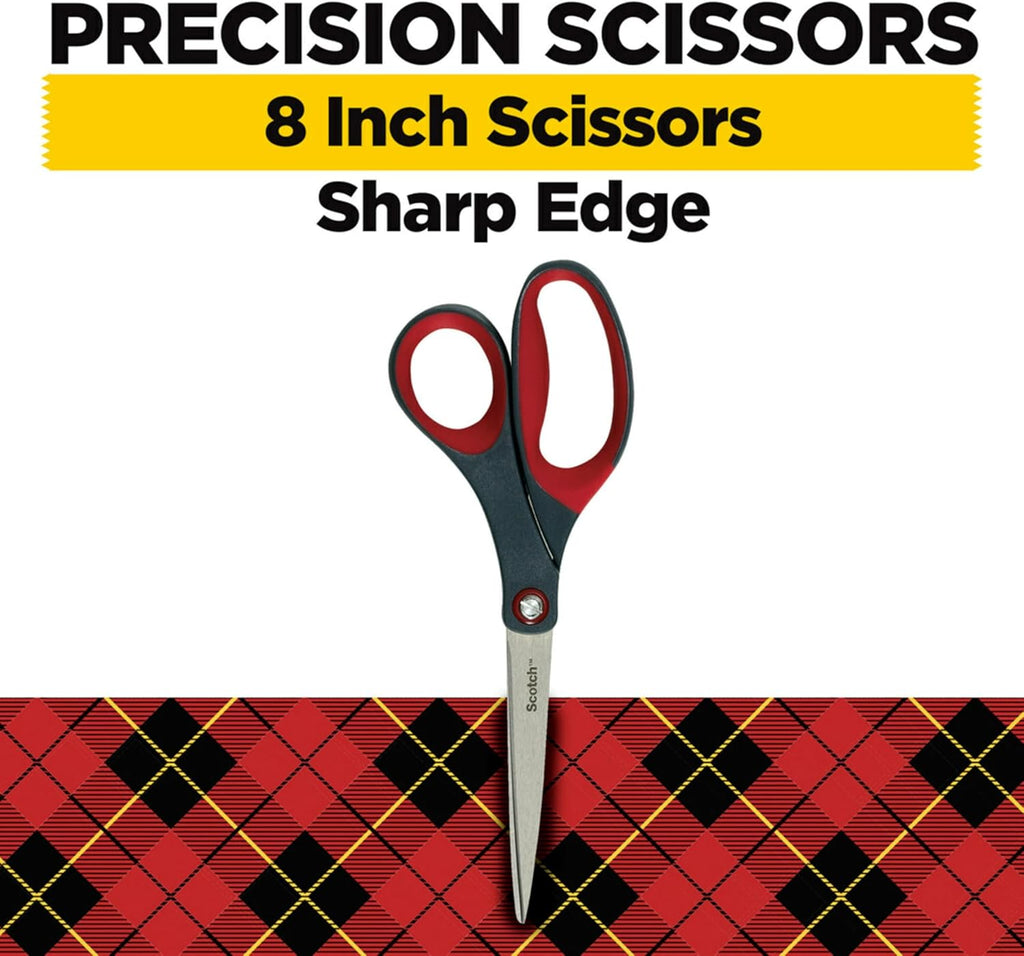 Scotch 6" Precision Scissors, Great for Everyday Use
