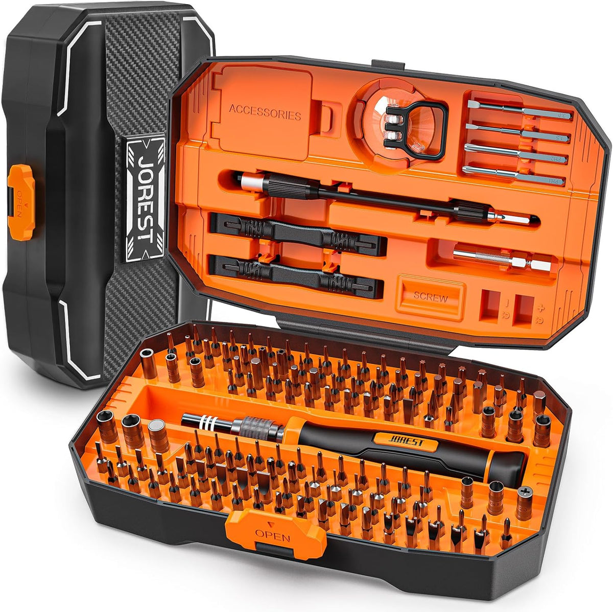 JOREST 152 in 1 Precision Screwdriver Set, Mini Screwdriver Tool Kit