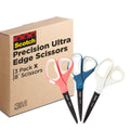 Scotch Brand Precision Ultra Edge Scissors, 8 Inch, 3-Pack