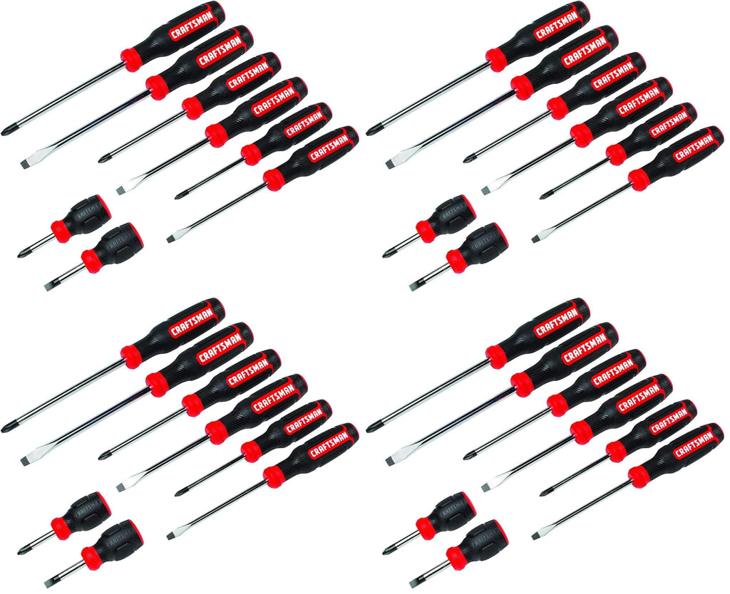 CRAFTSMAN Screwdriver Set, Bi-Material, 8 Piece Set (CMHT65075N)
