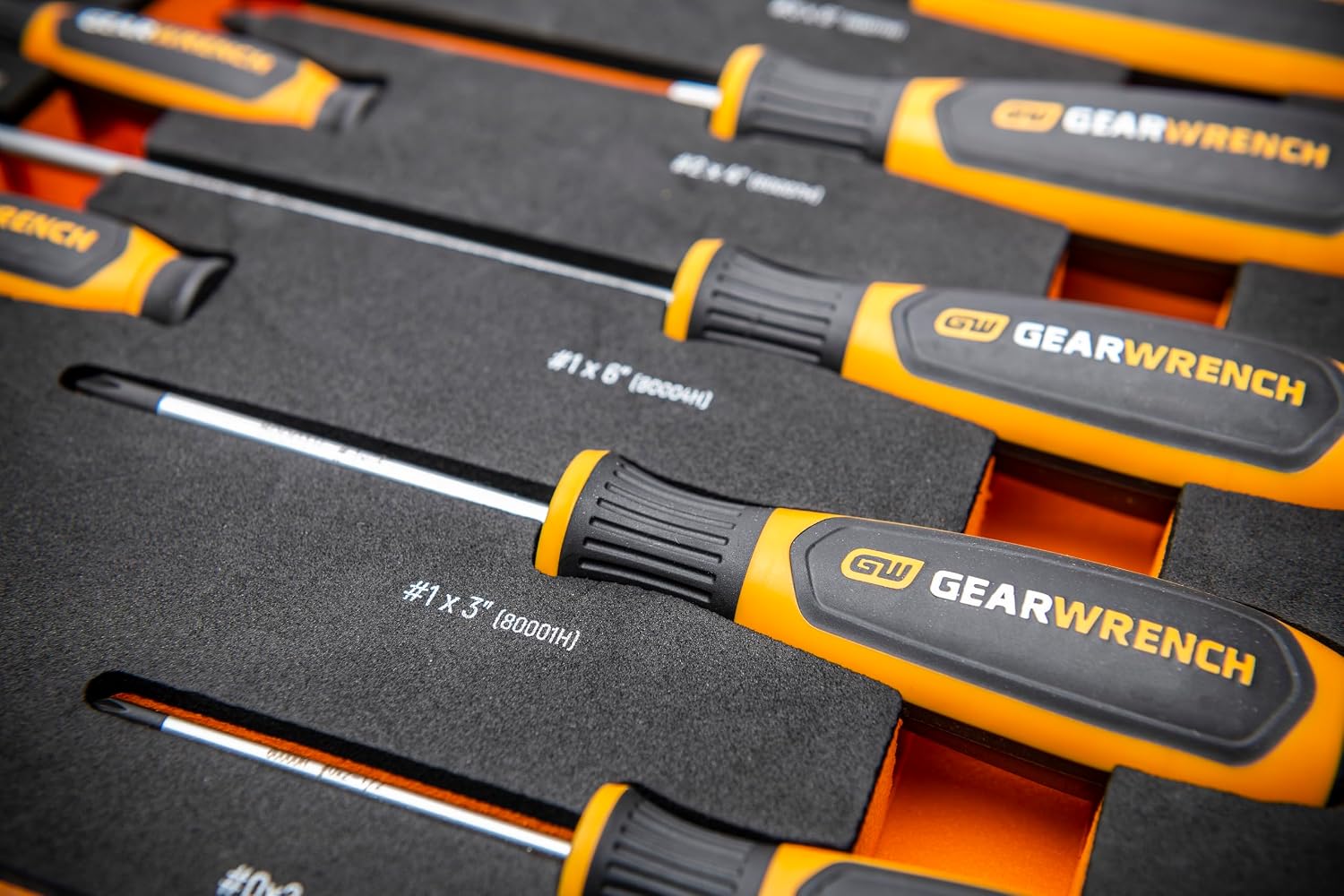 GEARWRENCH 9 Piece Phillips Screwdriver Set | GWMSSCRPH