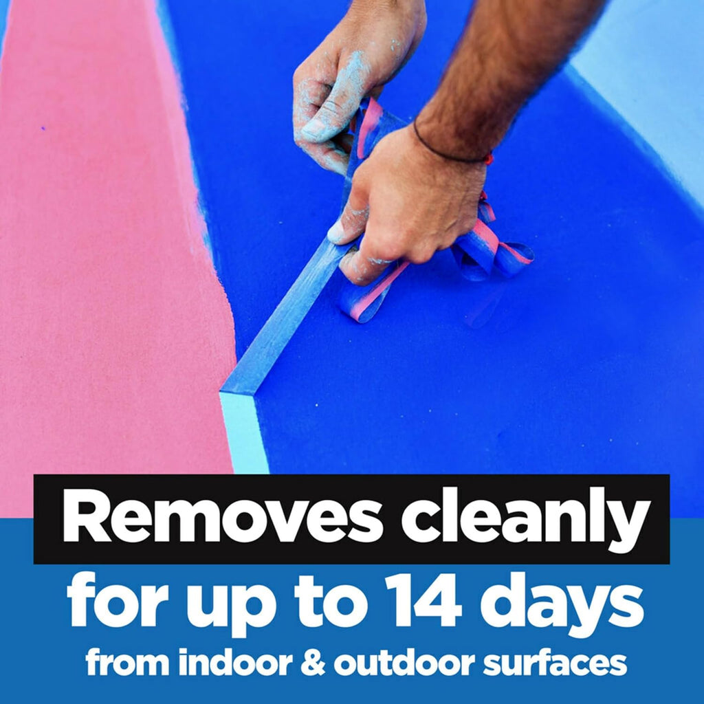 ScotchBlue Original Multi-Surface Painters Tape, 1 Inch Wide (0.94 in. x 60 Yds), 1 Roll, Blue Paint Tape Protects Surfaces and Removes Easily, Masking Tapes for Indoor and Outdoor Use (2090-24NC)