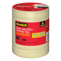 Scotch Home & Office Masking Tape 1 Inch Wide, 6 Rolls