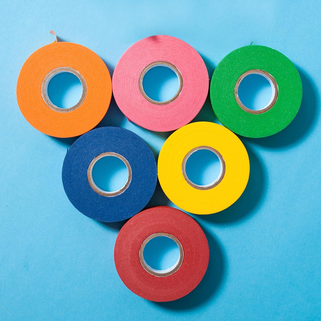 Mr. Pen- Colored Masking Tape, 0.6" x 15 Yards, 6 Pack